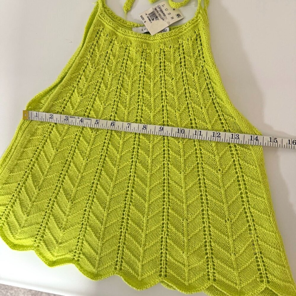 *NEW* Lush Sweater Tie Tank - Picture 7 of 8